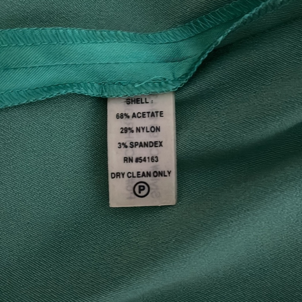 Calvin Klein Green Midi Dress, size 10P, NWT - Picture 5 of 5